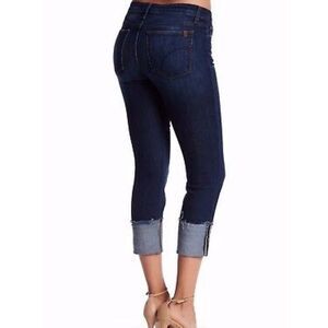 JOE'S FLAWLESS CUFF CROP MIDRISE SKINNY JEAN